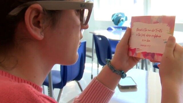 Amber's Alabama gift of sight